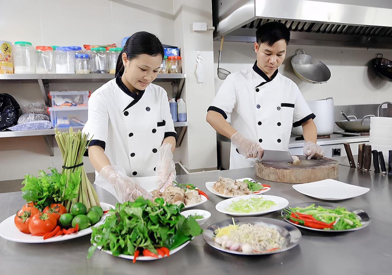 Ngan Ha Hotel Tam Ðảo Exteriör bild